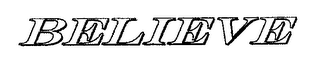 BELIEVE logo