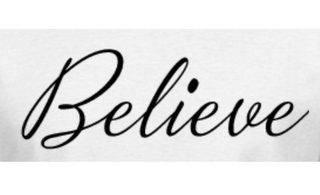 BELIEVE logo