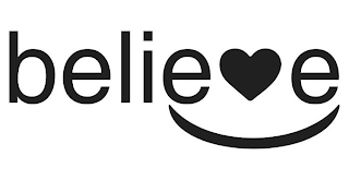 BELIEVE logo