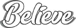 BELIEVE logo