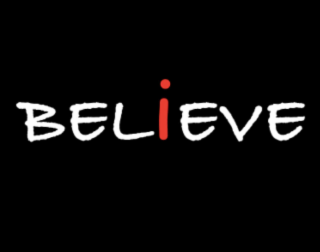 BELIEVE logo
