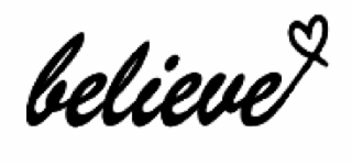 BELIEVE logo