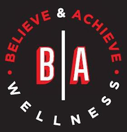 · BELIEVE & ACHIEVE · WELLNESS logo