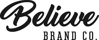 BELIEVE BRAND CO. logo
