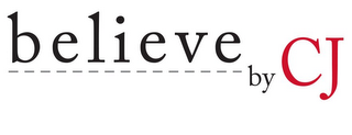 BELIEVE BY CJ logo