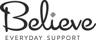 BELIEVE EVERYDAY SUPPORT logo