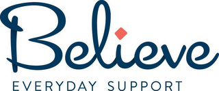 BELIEVE EVERYDAY SUPPORT logo