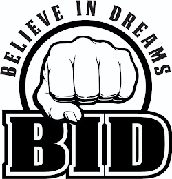 BELIEVE IN DREAMS BID logo