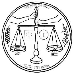 BELIEVE IN GOD CL APG 2024 2 I FEDERALIST COIN ERM USA MDCCCLX TRUST THY PEERS logo
