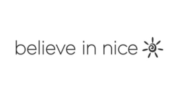 BELIEVE IN NICE logo