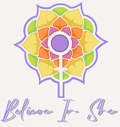 BELIEVE IN SHE logo