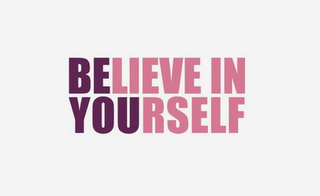 BELIEVE IN YOURSELF logo