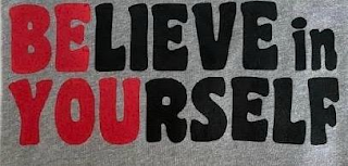 BELIEVE IN YOURSELF logo
