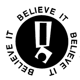 BELIEVE IT logo