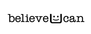 BELIEVE U CAN logo