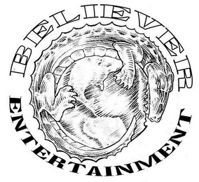 BELIEVER ENTERTAINMENT logo