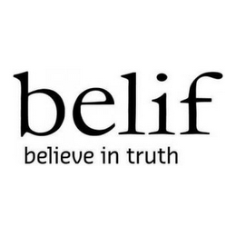 BELIF BELIEVE IN TRUTH logo