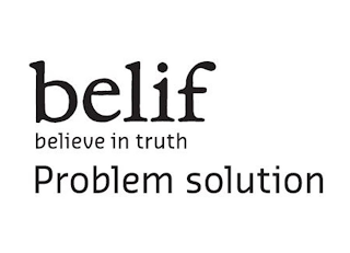 BELIF BELIEVE IN TRUTH PROBLEM SOLUTION logo