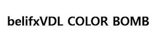 BELIFXVDL COLOR BOMB logo