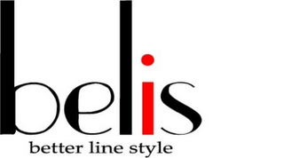 BELIS BETTER LINE STYLE logo