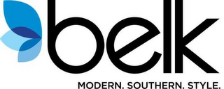 BELK MODERN. SOUTHERN. STYLE. logo