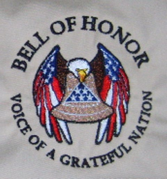 BELL OF HONOR VOICE OF A GRATEFUL NATION logo