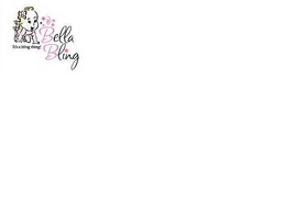 BELLA BLING IT'S A BLING THING! logo