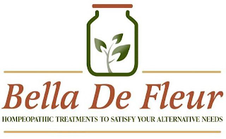 BELLA DE FLEUR HOMEOPATHIC TREATMENTS TO SATISFY YOUR ALTERNATIVE NEEDS logo