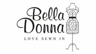 BELLA DONNA LOVE SEWN IN logo