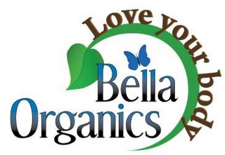BELLA ORGANICS LOVE YOUR BODY logo