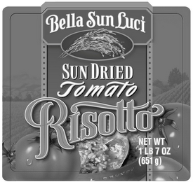 BELLA SUN LUCI SUN DRIED TOMATO RISOTTO NET WT LB 7 OZ (651 G) logo