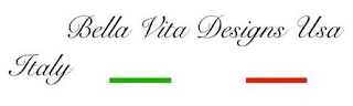 BELLA VITA DESIGNS USA ITALY logo