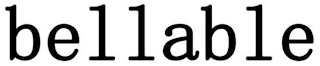 BELLABLE logo