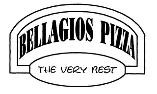 BELLAGIOS PIZZA THE VERY BEST logo