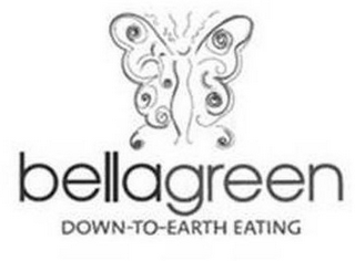 BELLAGREEN DOWN-TO-EARTH EATING logo
