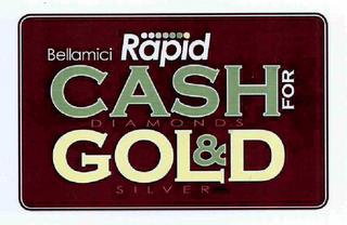BELLAMICI RAPID CASH FOR DIAMONDS GOLD & SILVER logo