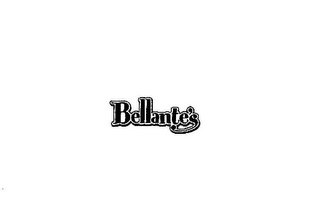 BELLANTE'S logo
