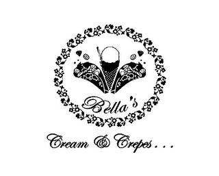BELLA'S CREAM & CREPES... logo