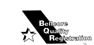 BELLCORE QUALITY REGISTRATION logo