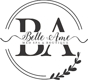 BELLE AME MED SPA & BOUTIQUE BA logo