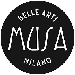 BELLE ARTI MUSA MILANO logo