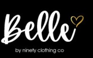 BELLE BY NINETY CLOTHING CO logo