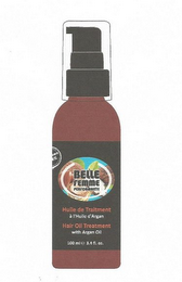 BELLE FEMME PERFORMANTE HULLE DE TRAITMENT HAIR OIL TREATMENT WITH ARGAN OIL logo