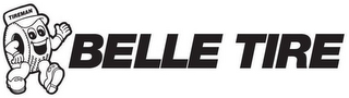 BELLE TIRE TIREMAN logo