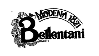 BELLENTANI MODENA 1821