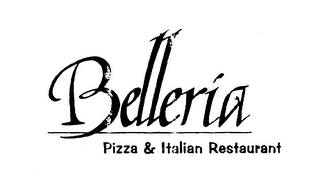 BELLERIA PIZZA & ITALIAN RESTAURANT logo