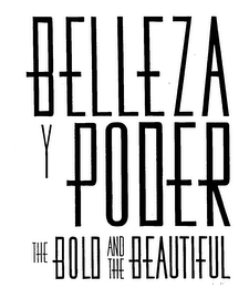 BELLEZA Y PODER THE BOLD AND THE BEAUTIFUL logo