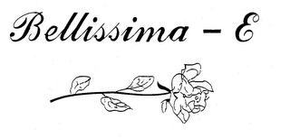 BELLISSIMA - E logo