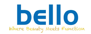 BELLO WHERE BEAUTY MEETS FUNCTION logo