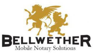 BELLWETHER MOBILE NOTARY SOLUTIONS logo
